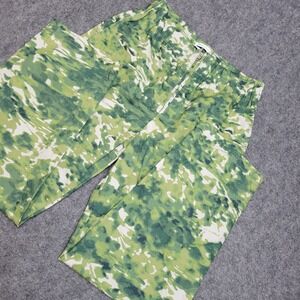 Urban Outfitters Pants Womens Small Green Cammo streetwear Y2K Confy Cozy Lounge